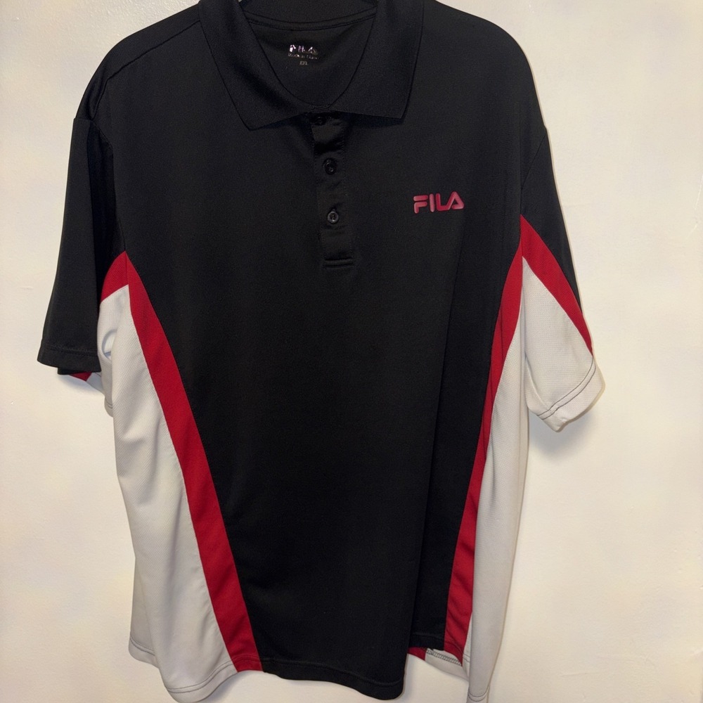 Men's Fila‎ Sport Golf Polo Shirt - Size XXL- Athletic Fit